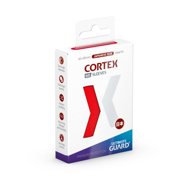 Ultimate Guard - Cortex - 60 sleeves Clear - Japanese Size – Image 5