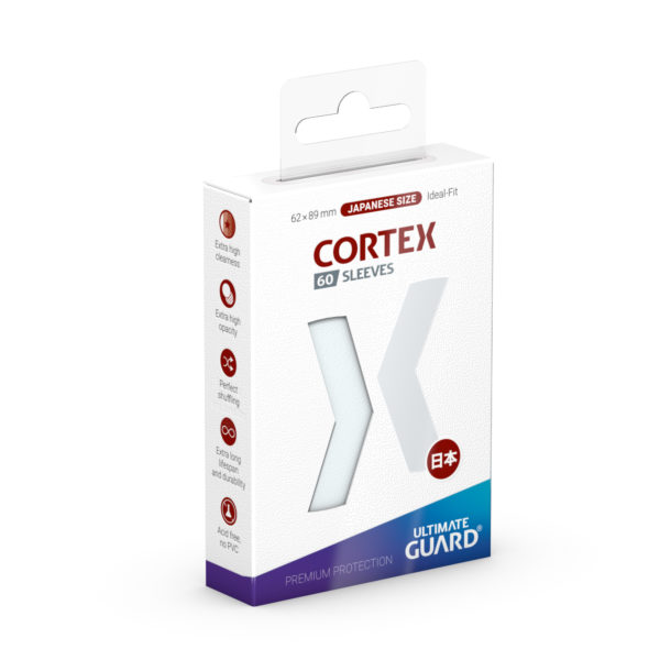 Ultimate Guard - Cortex - 60 sleeves Clear - Japanese Size – Image 7