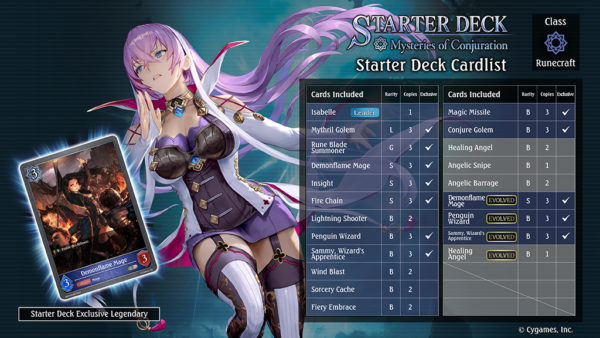 Starter Deck - SD03 Mysteries of Conjuration – Image 3