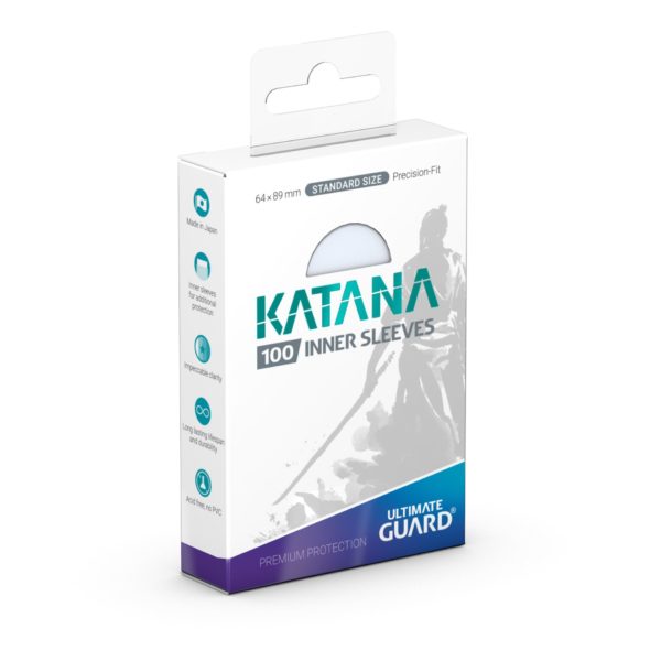 Ultimate Guard - Katana - 100 inner sleeves - Standard Size