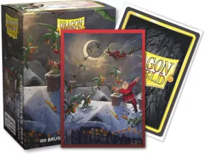Dragon Shield – Christmas 2023 – Brushed Art Sleeves – Standard Size