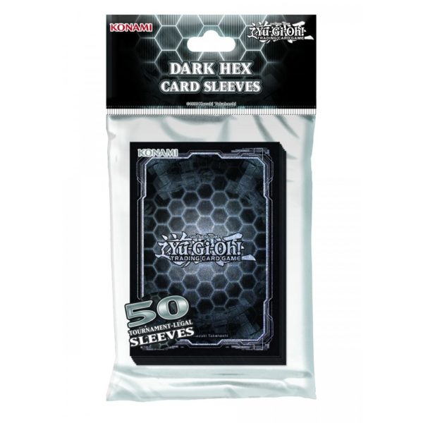 Yu-Gi-Oh! - 50 sleeves - Dark Hex