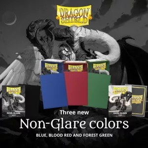 Dragon Shield – 100 protège-cartes standard Mat Non-Glare - Standard