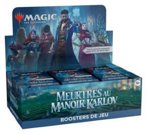 Meurtres au manoir Karlov - Boîte de 36 Boosters