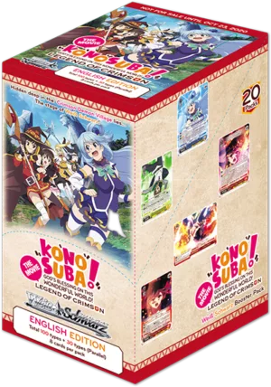 Konosuba: Legend of Crimson - Boîte de 20 Boosters (reprint)