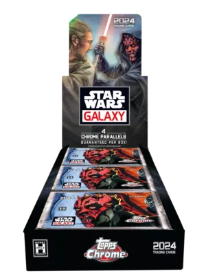 2024 Topps Star Wars Chrome Galaxy - Hobby Box