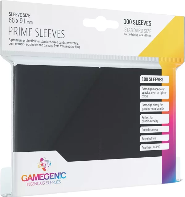 Gamegenic - 100 Sleeves Prime