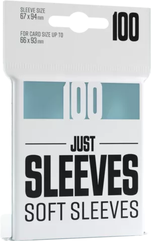 Gamegenic - 100 Just Sleeves - Soft Sleeves
