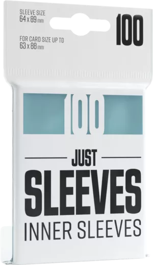 Gamegenic - 100 Just Sleeves - Inner Sleeves