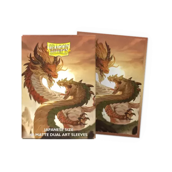 Dragon Shield – Matte Dual Art Sleeves – Wood Snake 2025 – Japanese Size – Image 2