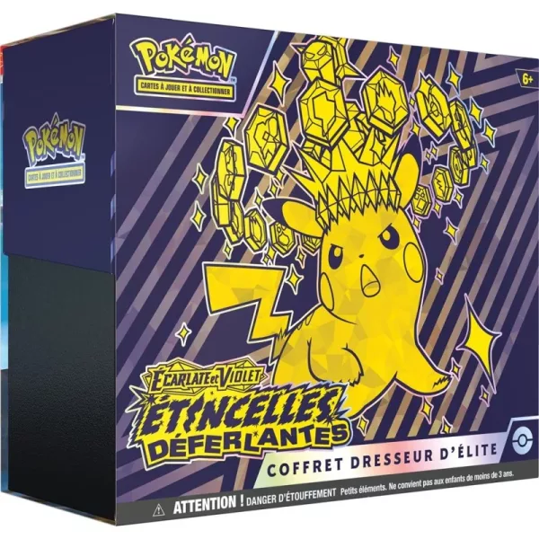 Pokémon : Coffret Dresseur d’élite Écarlate et Violet – Étincelles Déferlantes