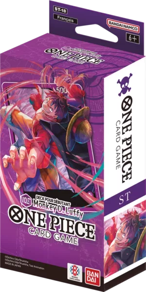 DECK POUR DÉBUTANT -VIOLET Monkey D. Luffy- [ST-18]