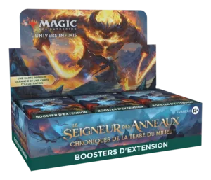 Le Seigneur des Anneaux : chroniques de la Terre du Milieu – Boîte de 30 Boosters d’Extension
