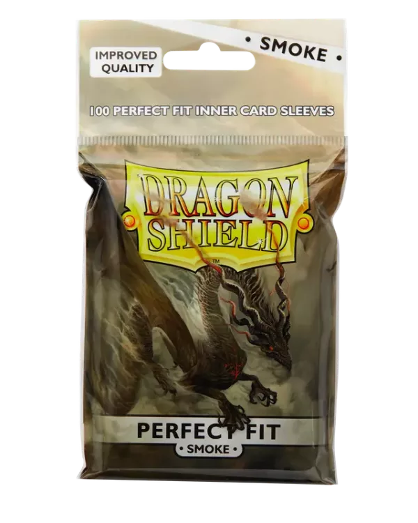 Dragon Shield – Smoke - Toploading Perfect Fit Sleeves