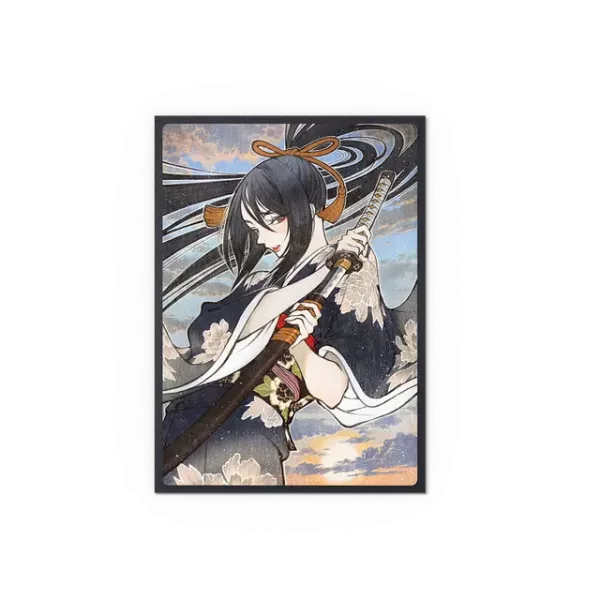 Dragon Shield – Matte Dual Art Sleeves – Samurai – Standard Size – Image 3