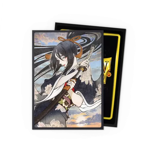Dragon Shield – Matte Dual Art Sleeves – Samurai – Standard Size – Image 2