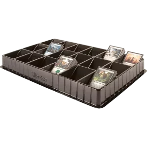 Ultra Pro – Plateau léger de tri pour cartes – 18 compartiments