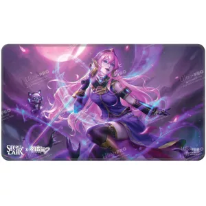 Ultra Pro - Hatsune Miku - Secret Lair - Stitched Edge Playmat for Magic: The Gathering - (Fall) Liliana of the Dark Realms