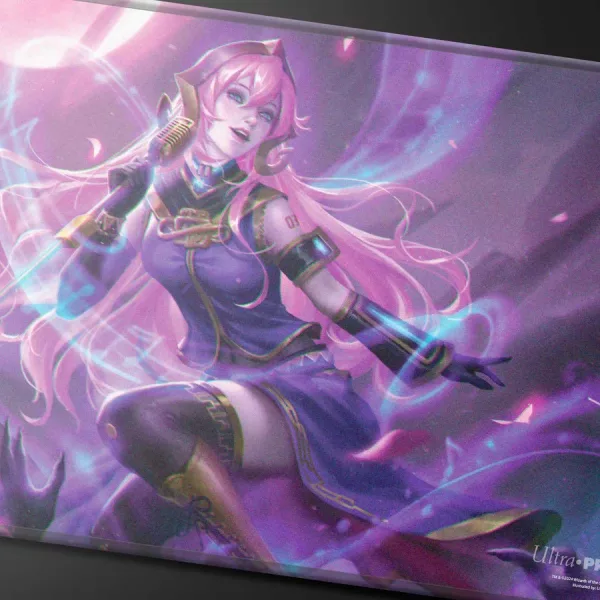 Ultra Pro - Hatsune Miku - Secret Lair - Stitched Edge Playmat for Magic: The Gathering - (Fall) Liliana of the Dark Realms – Image 3