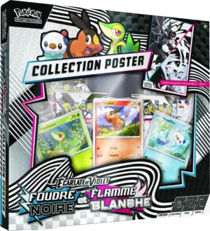 Écarlate et Violet - Collection Poster EV 10.5 Foudre Noire et Flamme Blanche