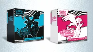 Pokémon : Coffret Dresseur d’élite Écarlate et Violet – EV 10.5 Foudre Noire et Flamme Blanche