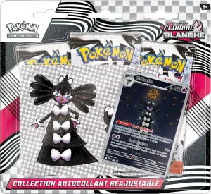 Écarlate et Violet - Collection Autocollant Réajustable EV 10.5 Flamme Blanche