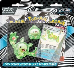 Écarlate et Violet - Collection Autocollant Réajustable EV 10.5 Foudre Noire