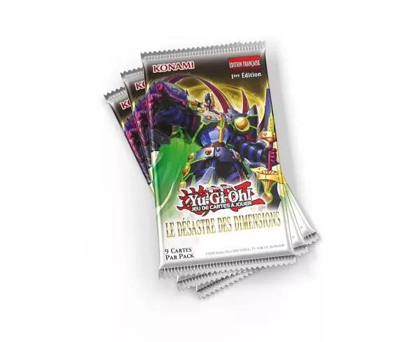 Le Désastre des Dimensions – Pack de 3 Boosters