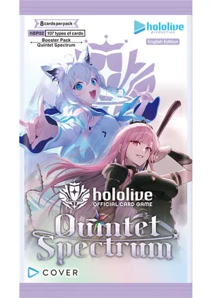 hololive – hBP02e Quintet Spectrum – Boîte de 12 boosters