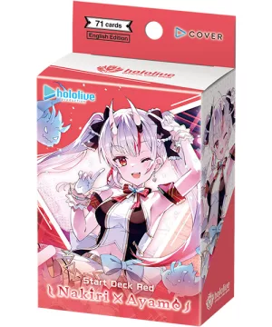 hololive – Start Deck hSD02e “Red : Nakiri Ayame”
