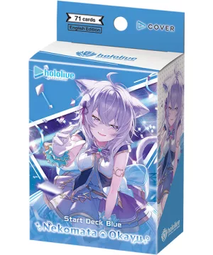 hololive – Start Deck hSD03e “Blue : Nekomata Okayu”