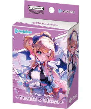 hololive – Start Deck hSD04e “Purple : Yuzuki Choco”