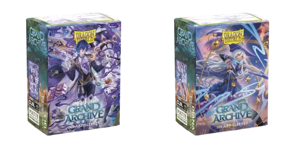 Dragon Shield – 100 Matte Dual Art Sleeves – Grand Archive – Standard Size