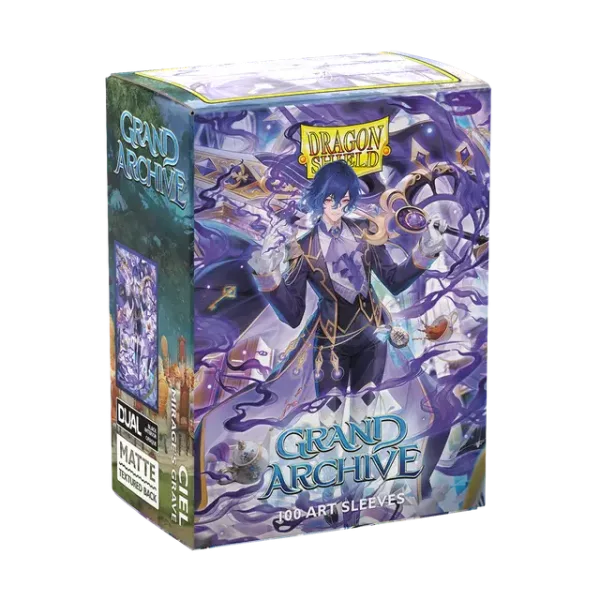 Dragon Shield – 100 Matte Dual Art Sleeves – Grand Archive – Standard Size – Image 2