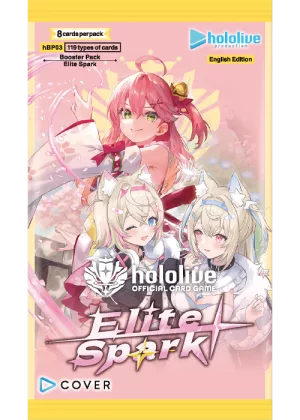 hololive – hBP03e Elite Spark – Boîte de 12 boosters