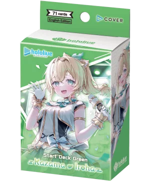 hololive – Start Deck hSD06e “Green : Kazama Irohah“