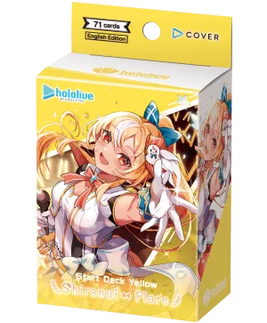 hololive – Start Deck hSD07e “Yellow : Shiranui Flare“