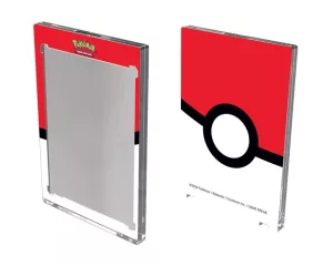 Ultra Pro - Pokémon - 35 Pt One-Touch Edge - Magnetic Card Holder - Pokéball