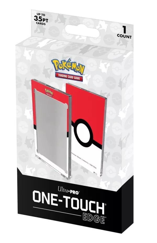 Ultra Pro - Pokémon - 35 Pt One-Touch Edge - Magnetic Card Holder - Pokéball – Image 2