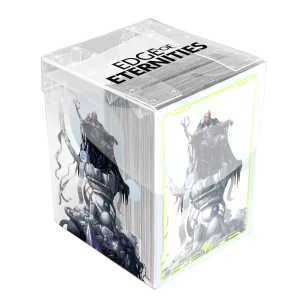 Ultra Pro – Magic: The Gathering – Edge of Eternities – 100 Protèges-Cartes + Boîte – Tezzeret, Cruel Captain