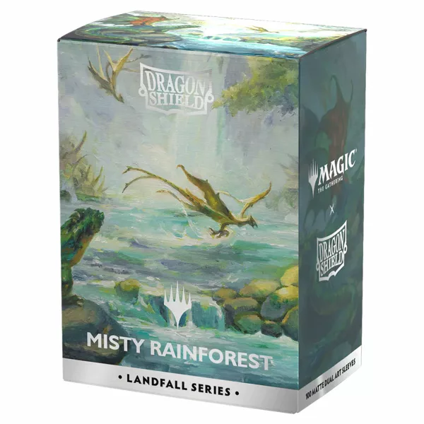 Dragon Shield – 100 Matte Art Sleeves – Landfall Series – Standard Size – Image 2