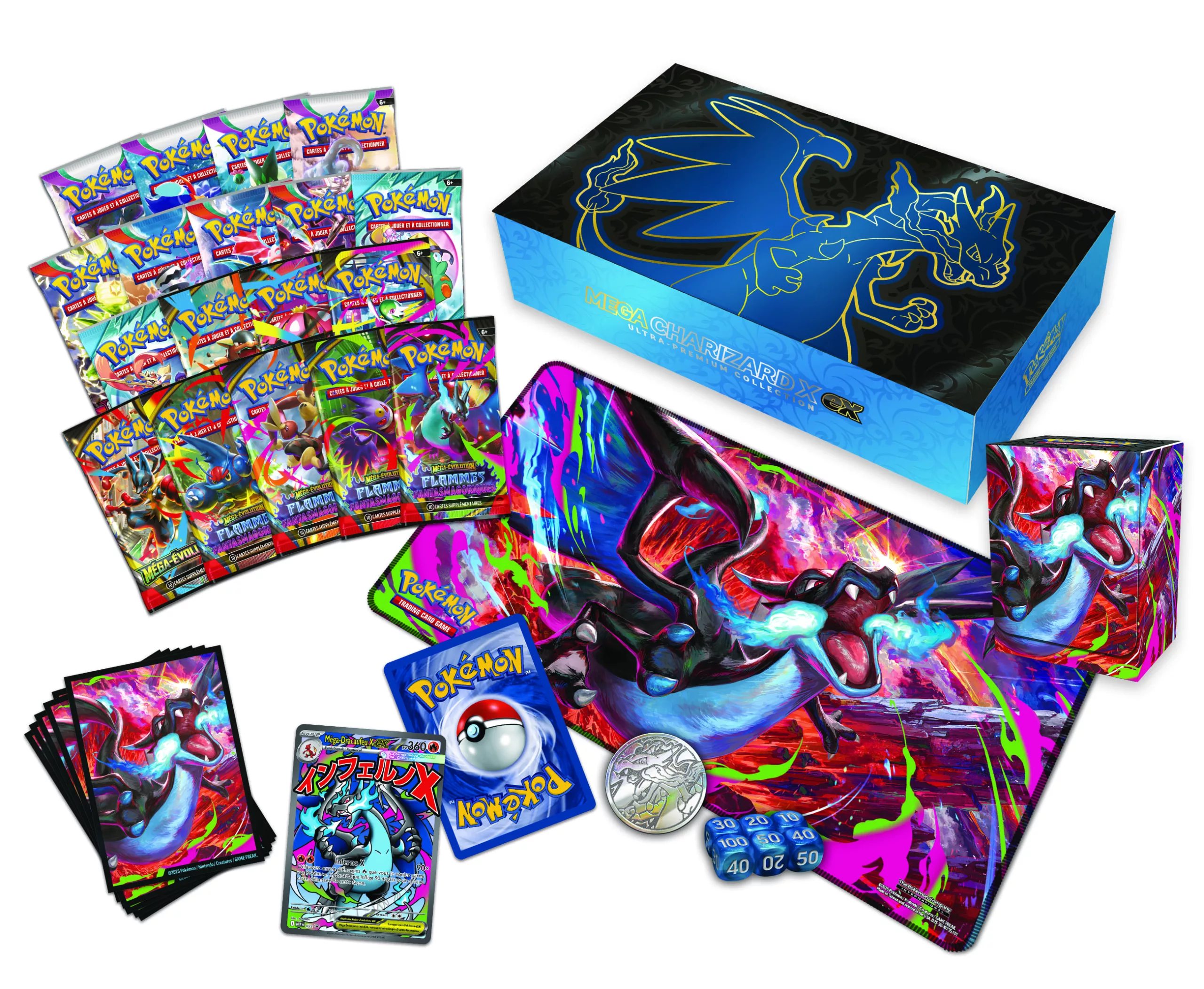Pokémon – Collection Ultra-Premium Méga-Dracaufeu X-ex – Image 2