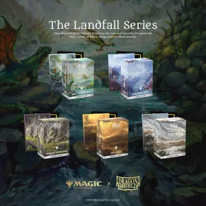 Dragon Shield – 100 Matte Art Sleeves – Landfall Series – Standard Size