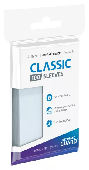 Ultimate Guard - Classic Sleeves - Japanese Size (100)