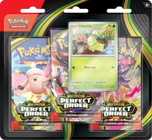 Pokémon – ME03 Méga-Évolution - Équilibre Parfait – Pack de 3 Boosters sous blister