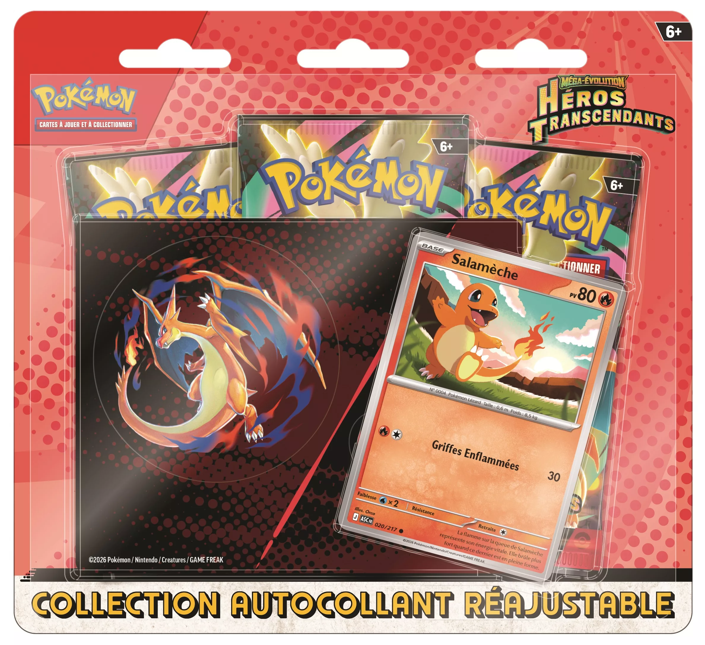 Pokémon – ME2.5 Méga-Évolution – Héros Transcendants – Collection autocollant réajustable – Image 4
