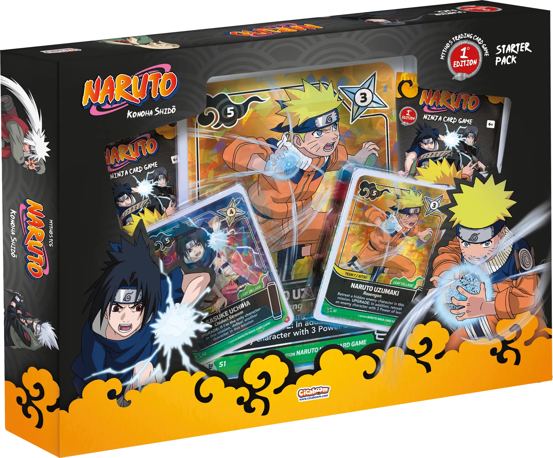 Naruto Mythos TCG – Konoha Shidō – Pack de démarrage