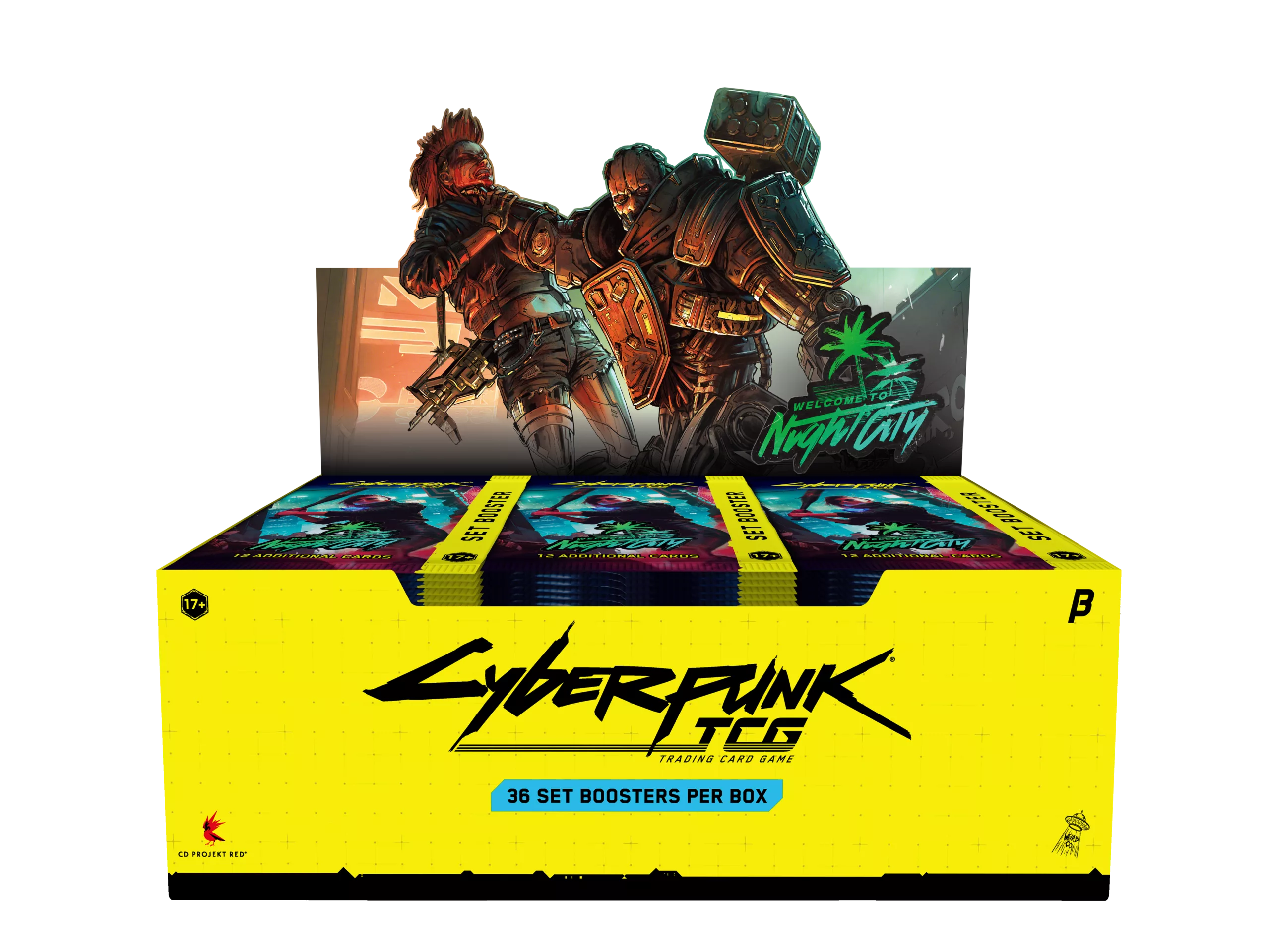 Cyberpunk TCG – BETA Welcome To Night City – Boîte de 36 Boosters