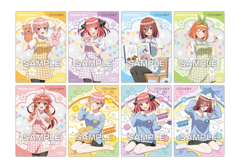 The Quintessential Quintuplets – Clear Card Collection Gum Vol.5 (First Press Edition) – Boîte de 16 Boosters – Image 2