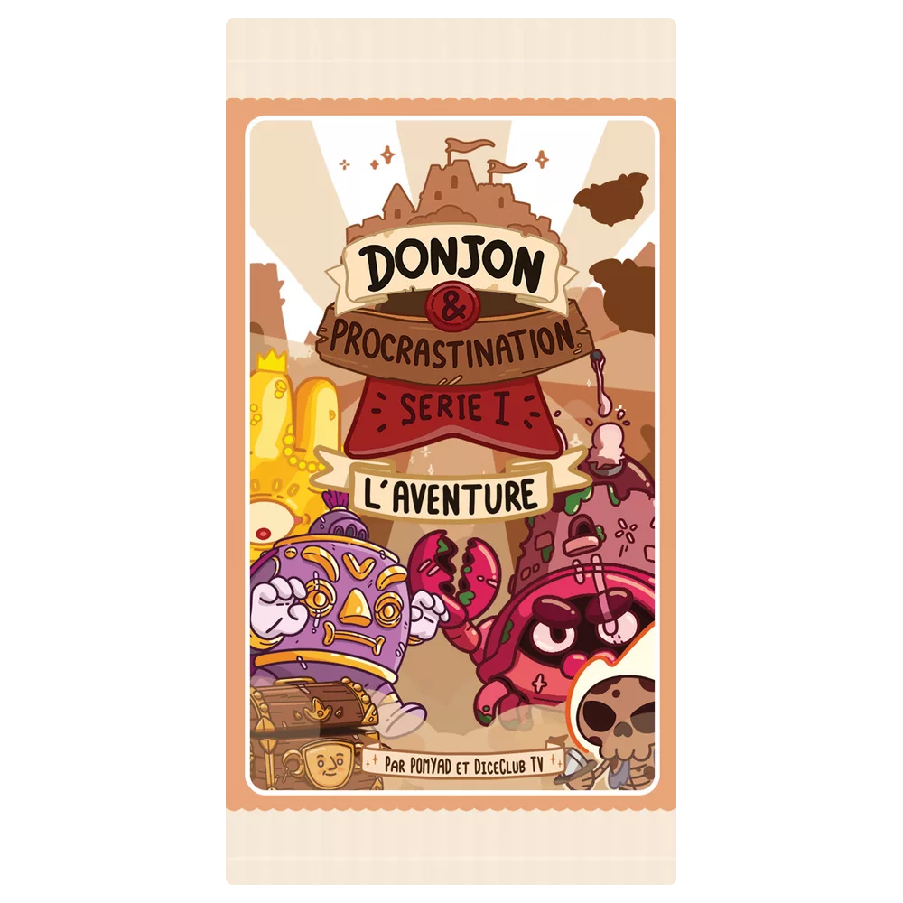 Donjon & Procrastination JCC – Serie I L’Aventure – Boîte de 28 Boosters